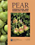 Pear Production and Handling Manual (  -   )